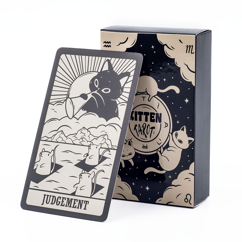 Kitten Tarot Deck 78Pcs Cute B - Tarot Deck With Guidebook review and price