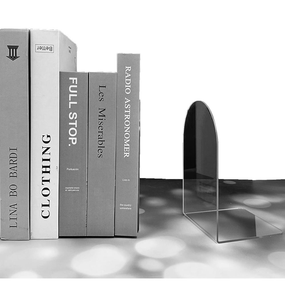 Acrylic Book Ends for Book She - Clear Acrylic Book Stand Holder review and price