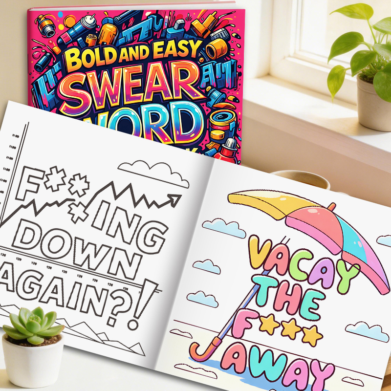 Adult Coloring Book with Witty - Adult Coloring Book Stress Relief review and price