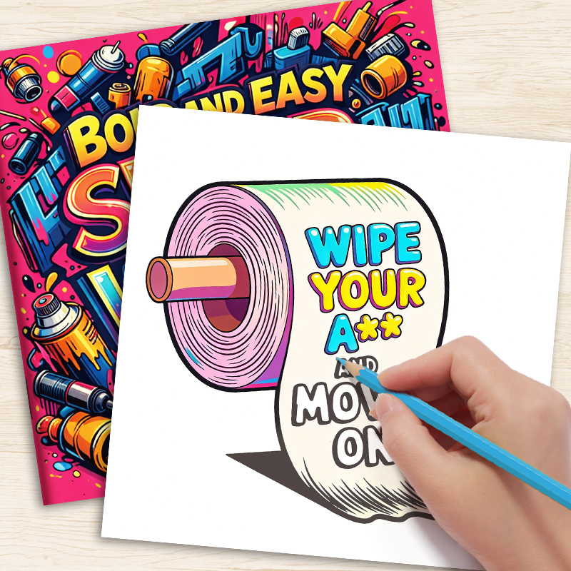 Adult Coloring Book with Witty - Adult Coloring Book Stress Relief review and price