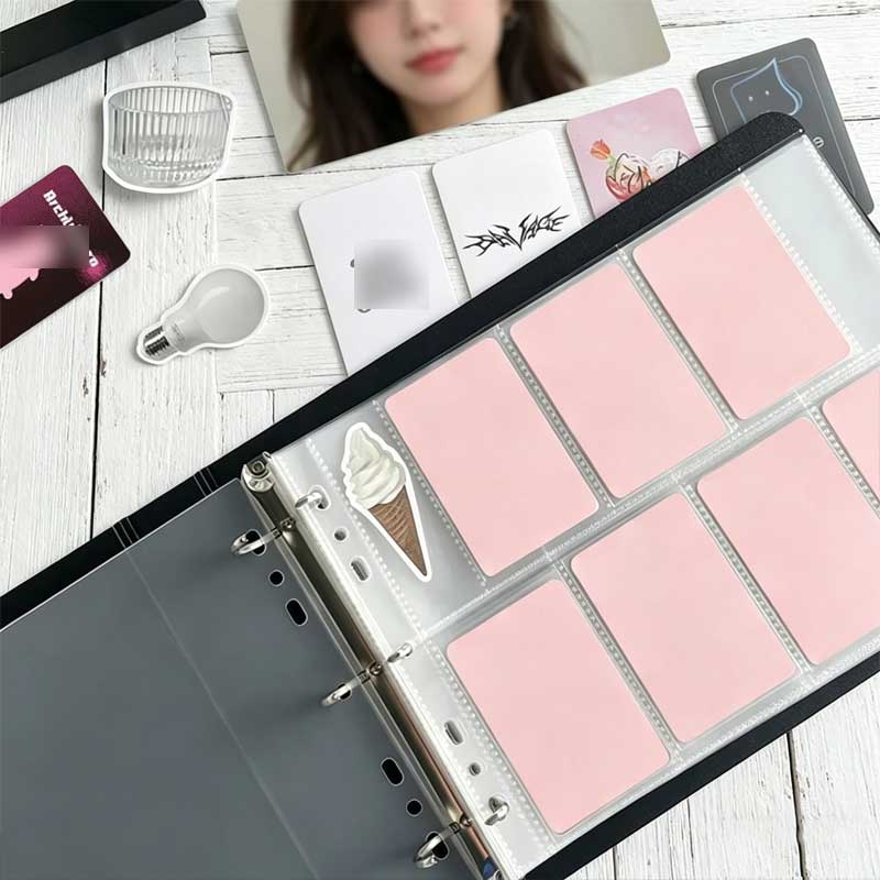 7 8 Slots Wide A5 D Ring Binde - Kpop Photo Card Binder 3 Inch review and price