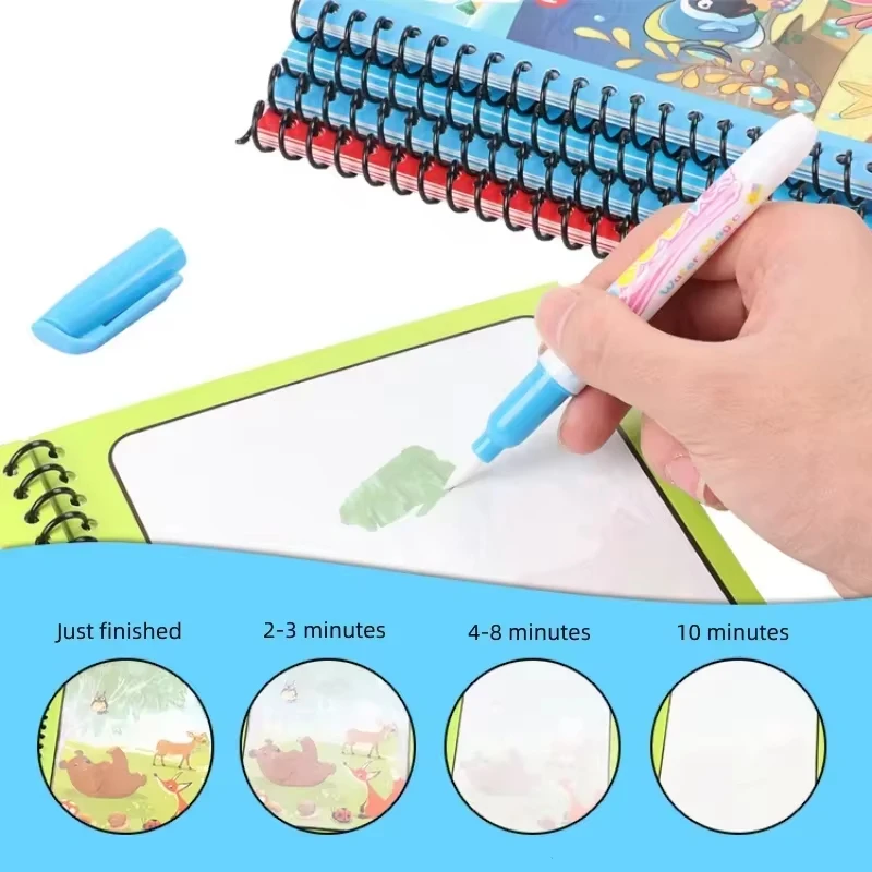 Reusable Painting Book Montess - Reusable Water Magic Coloring Book review and price