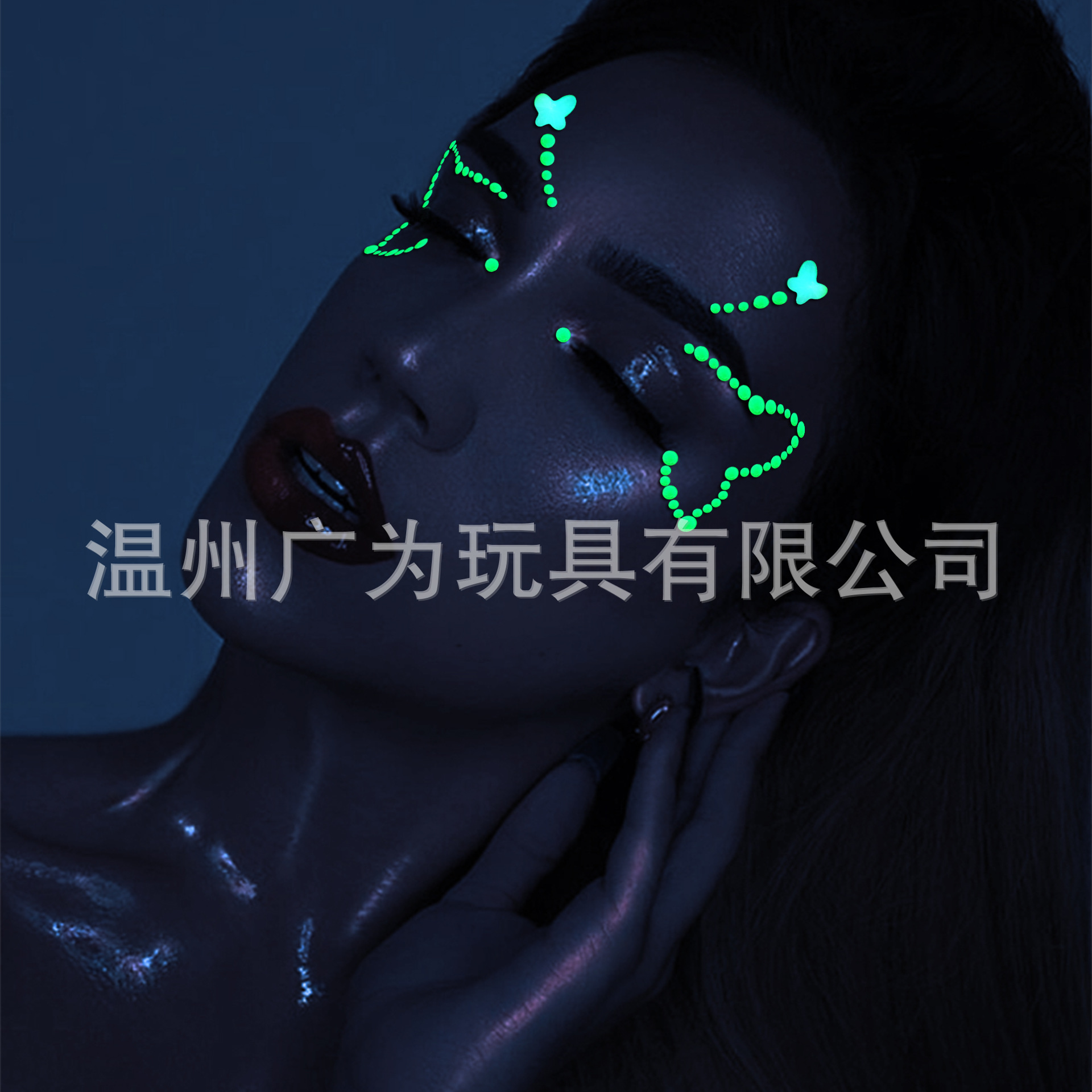Style Glow Face Tattoos Hallow - Music review and price
