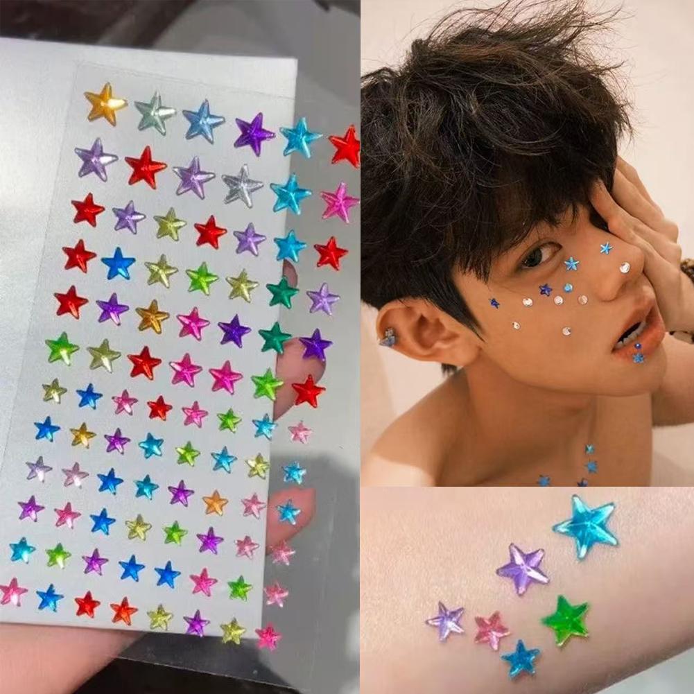 Self-Adhesive Face Rhinestones - Music review and price