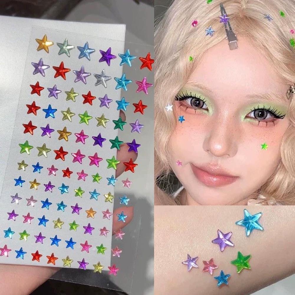 Self-Adhesive Face Rhinestones - Music review and price
