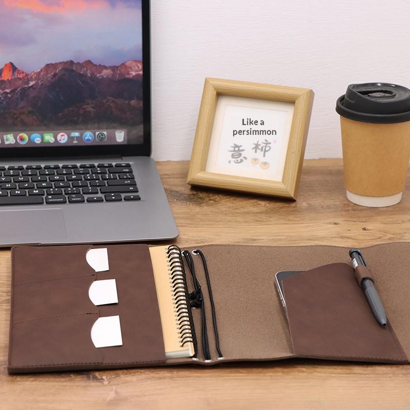 (Ce14)Refillable Notebook Orga - Vintage Leather Journal Notebook review and price